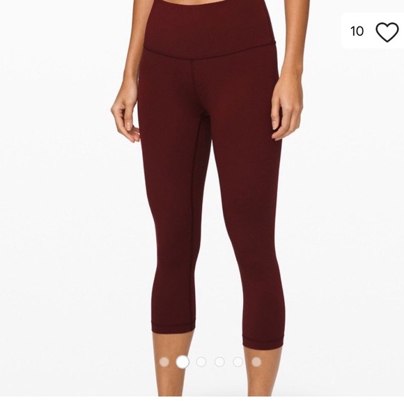 Lululemon Wunder Under Cropped Leggings - Picture 3 of 14